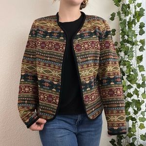 Stonebridge Vintage Native American Western Blazer